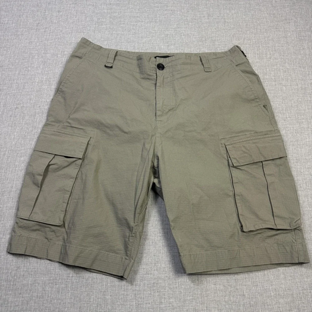 Nike SB Ripstop Skate Cargo Shorts Mens 34 Olive Green Skateboarding 9